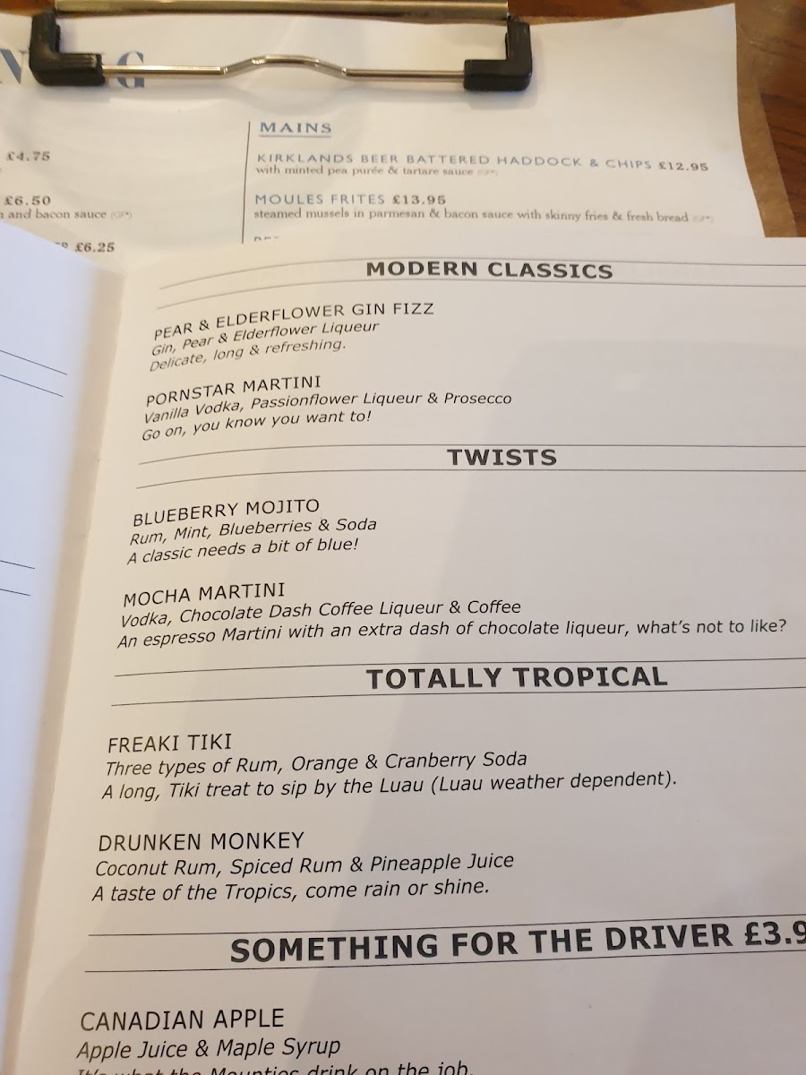 The Muirs Inn Menu - Image 5